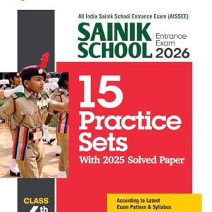 Arihant Sainik School Class 6 Entrance Exam 2026 | 15 Practice Sets with 2025 Solved Paper | Covers Mathematics, Intelligence, Hindi, General Knowledge
