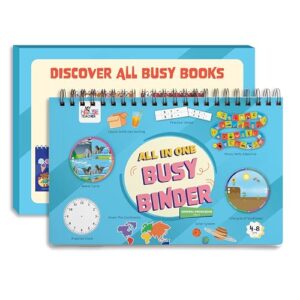 My House Teacher General Knowledge Binder for Kids, 4 to 11 Years, Educational Activity Book, 12 by 9 inch big size